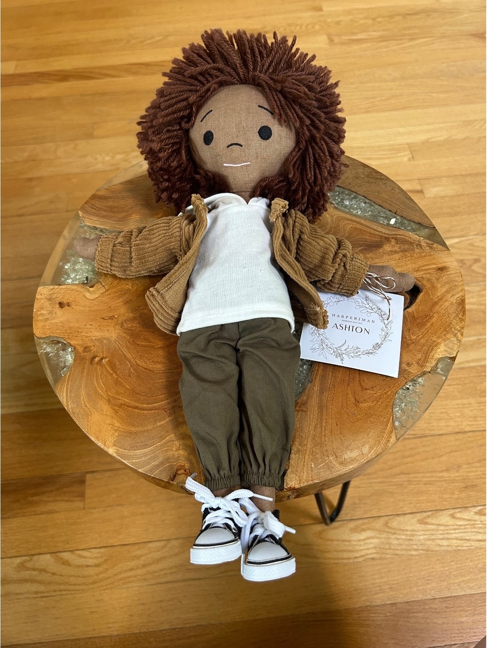 Harperiman Ashton 14 Inch Plush Handmade Linen Doll - Exclusive